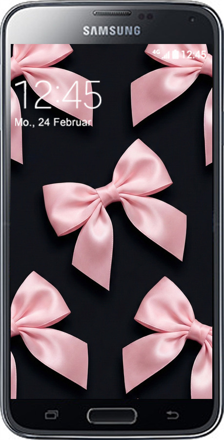 2D пластиковый чехол Coquette Ribbons Dark Coquette для Samsung Galaxy S5 Duos SM G900FD - 6767t-62 изображение 