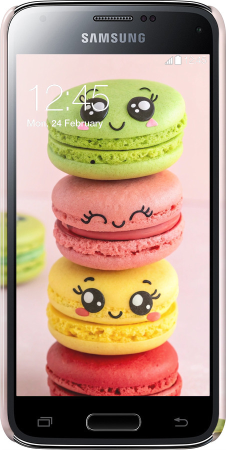 3D пластиковий глянцевий чехол Печиво для Samsung Galaxy S5 mini G800H - 6693c-44 изображение 