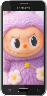 Силиконовый чехол Лабубу для Samsung Galaxy S5 mini G800H - 6708u-44 изображение 