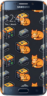 3D пластиковый матовый чехол Autonomous Zone для Samsung Galaxy S6 Edge G925F - 6771m-83 изображение 