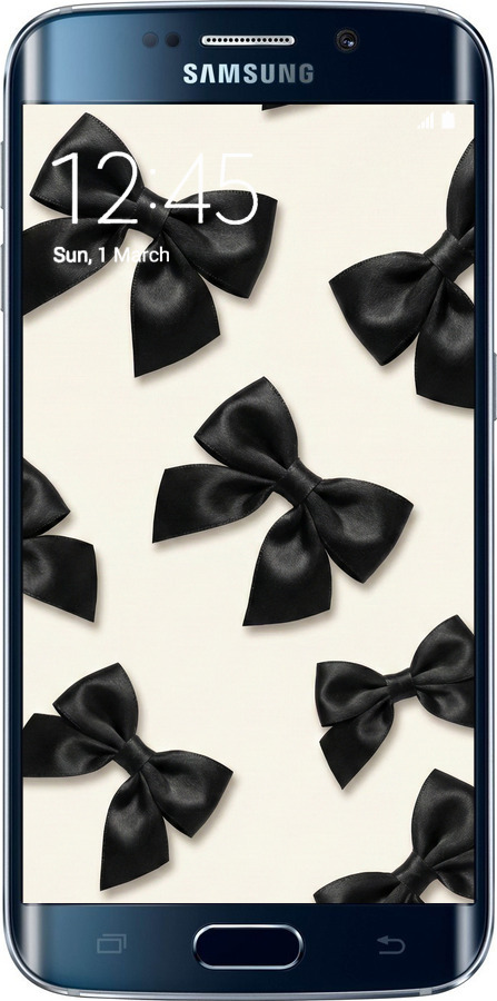 2D пластиковый чехол Dark Coquette для Samsung Galaxy S6 Edge G925F - 6765t-83 изображение 