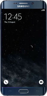 Силиконовый чехол Ночное небо для Samsung Galaxy S6 Edge Plus G928 - 6451u-189 изображение 