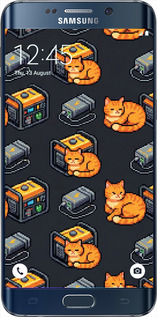 Силиконовый чехол Autonomous Zone для Samsung Galaxy S6 Edge Plus G928 - 6771u-189 изображение 