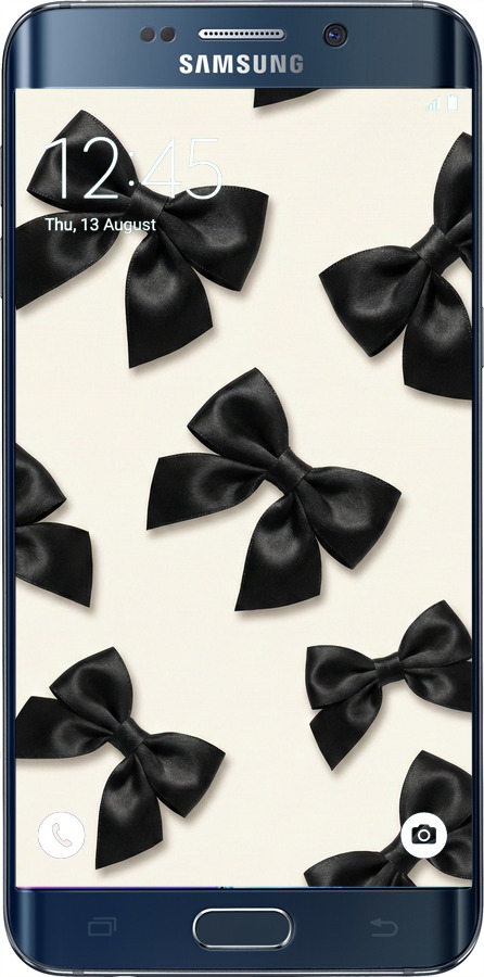 Силиконовый чехол Dark Coquette для Samsung Galaxy S6 Edge Plus G928 - 6765u-189 изображение 