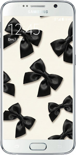 Силиконовый чехол Dark Coquette для Samsung Galaxy S6 G920 - 6765u-80 изображение 