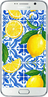 2D пластиковий чехол Grocery Girl Italian Summer для Samsung Galaxy S6 G920 - 6766t-80 изображение 