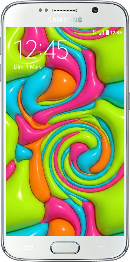 2D пластиковий чехол Y2K Jelly Dream для Samsung Galaxy S6 G920 - 6780t-80 изображение 