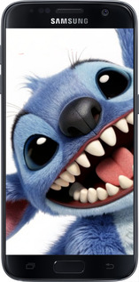 TPU чехол Стіч для Samsung Galaxy S7 G930F - 6684b-106 изображение 