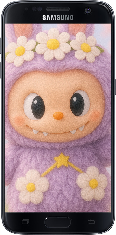 TPU чехол Лабубу 1 для Samsung Galaxy S7 G930F - 6709b-106 изображение 
