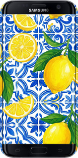 3D пластиковый матовый чехол Grocery Girl Italian Summer для Samsung Galaxy S7 G930F - 6766m-106 изображение 