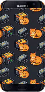 3D пластиковый матовый чехол Autonomous Zone для Samsung Galaxy S7 G930F - 6771m-106 изображение 