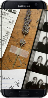 3D пластиковий матовий чехол Aesthetic Scrapbook Collage для Samsung Galaxy S7 G930F - 6773m-106 изображение 