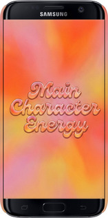 3D пластиковый матовый чехол Aura Gradient Main Character Energy Aesthetic Y2K для Samsung Galaxy S7 G930F - 6783m-106 изображение 