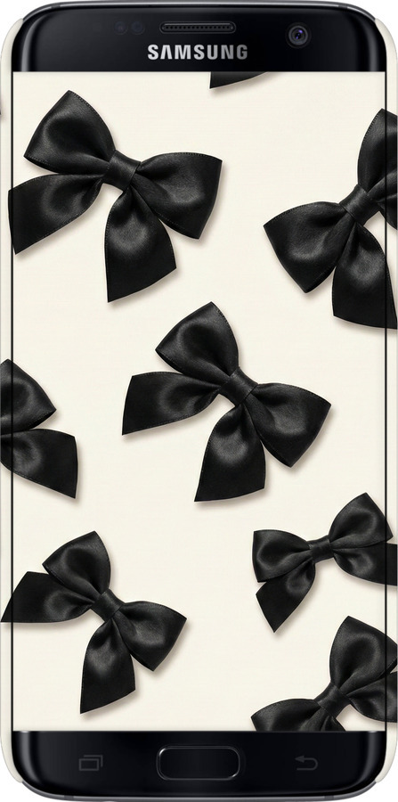 3D пластиковий матовий чехол Dark Coquette для Samsung Galaxy S7 G930F - 6765m-106 изображение 