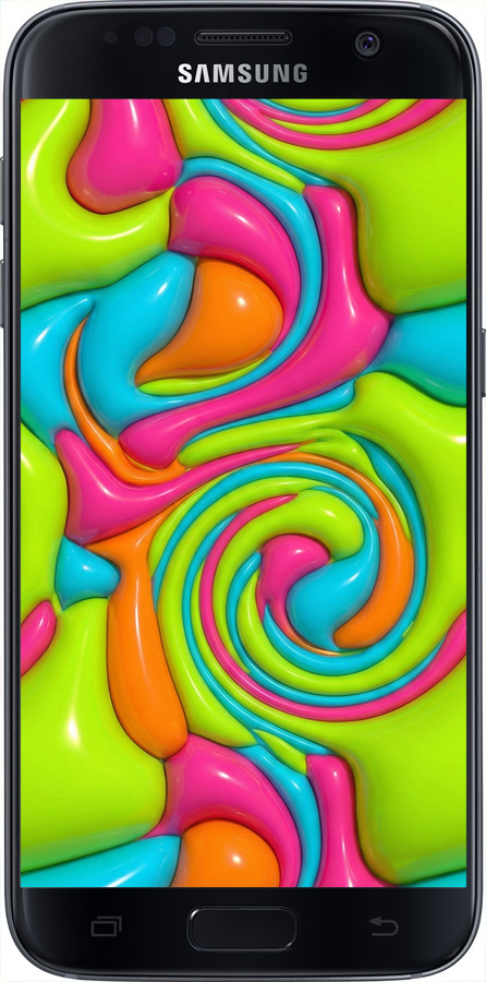 Силіконовий чехол Y2K Jelly Dream для Samsung Galaxy S7 G930F - 6780u-106 изображение 