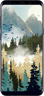 TPU чехол Із зображенням лісового пейзажу для Samsung Galaxy S8 Plus - 6548b-817 изображение 
