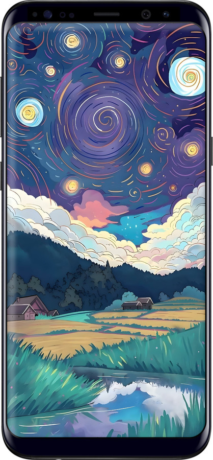 TPU чехол Креативный арт для Samsung Galaxy S8 Plus - 6322b-817 изображение 