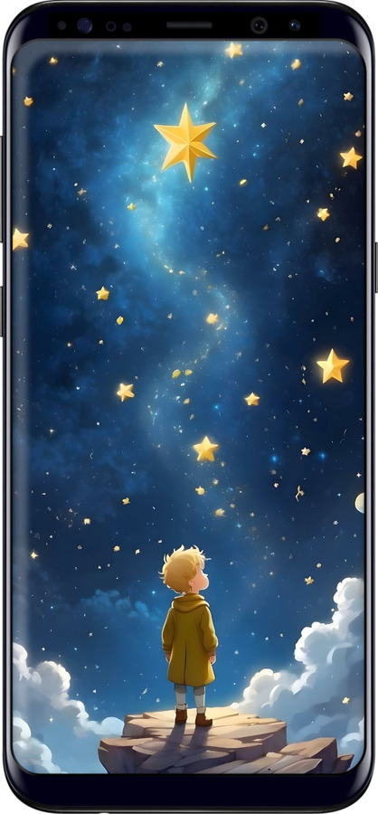 TPU чехол Маленький принц для Samsung Galaxy S8 Plus - 6326b-817 изображение 