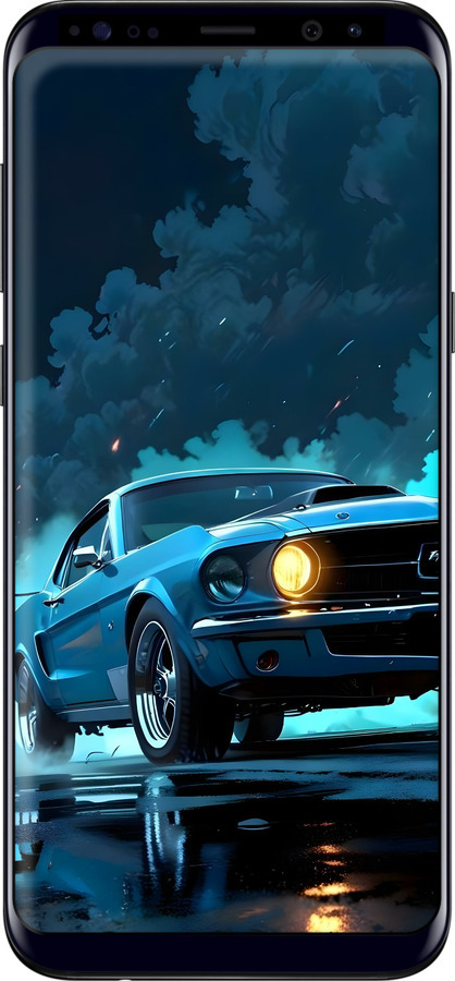 TPU чехол Форд мустанг для Samsung Galaxy S8 Plus - 6374b-817 изображение 