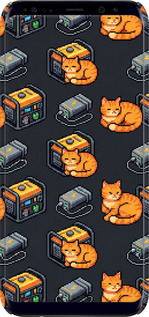 3D пластиковый глянцевый чехол Autonomous Zone для Samsung Galaxy S8 Plus - 6771c-817 изображение 