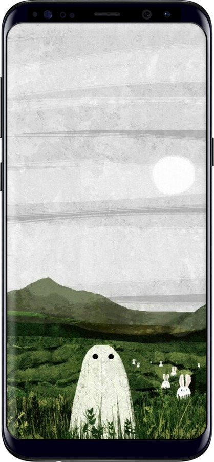 2D пластиковый чехол Привидение для Samsung Galaxy S8 Plus - 6492t-817 изображение 