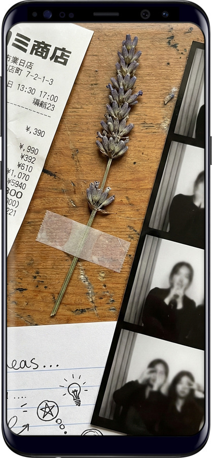 2D пластиковий чехол Aesthetic Scrapbook Collage для Samsung Galaxy S8 Plus - 6773t-817 изображение 