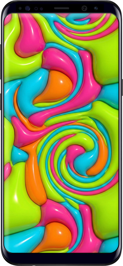 Силиконовый чехол Y2K Jelly Dream для Samsung Galaxy S8 Plus - 6780u-817 изображение 