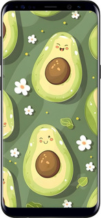 TPU чехол Авокадо для Samsung Galaxy S8 - 6380b-829 изображение 