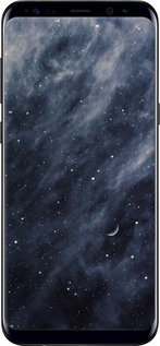 TPU чехол Сині хмари, Синій місяць для Samsung Galaxy S8 - 6398b-829 изображение 