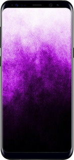 TPU чехол Абстрактная композиция в фиолетовых тонах для Samsung Galaxy S8 - 6478b-829 изображение 