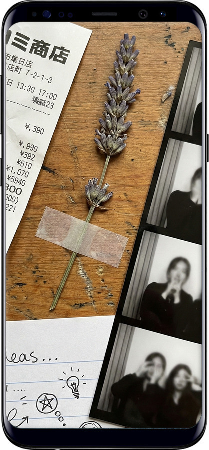 TPU чехол Aesthetic Scrapbook Collage для Samsung Galaxy S8 - 6773b-829 изображение 