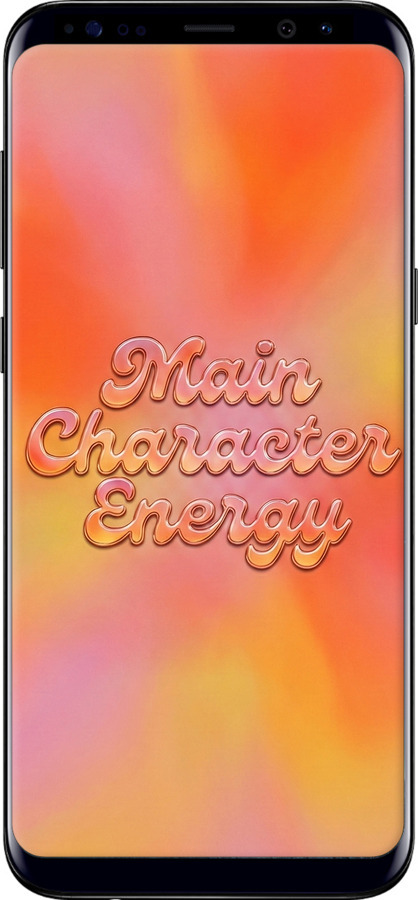 TPU чехол Aura Gradient Main Character Energy Aesthetic Y2K для Samsung Galaxy S8 - 6783b-829 изображение 