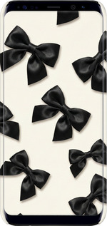 3D пластиковий матовий чехол Dark Coquette для Samsung Galaxy S8 - 6765m-829 изображение 