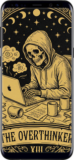 Силиконовый чехол The Overthinker для Samsung Galaxy S8 - 6774u-829 изображение 