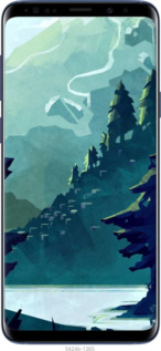 TPU чехол № 5424 для Samsung Galaxy S9 Plus - 5424b-1365 изображение 