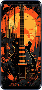 TPU чехол Гитара для Samsung Galaxy S9 Plus - 5957b-1365 изображение 