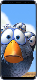 TPU чехол Angry Birds для Samsung Galaxy S9 Plus - 6008b-1365 изображение 
