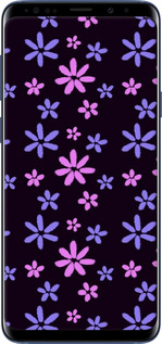 TPU чехол з квітами для Samsung Galaxy S9 Plus - 6258b-1365 изображение 