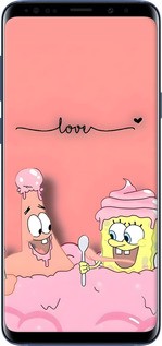 TPU чехол Спанч Боб для Samsung Galaxy S9 Plus - 6282b-1365 изображение 