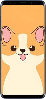 TPU чехол Милый пес для Samsung Galaxy S9 Plus - 6296b-1365 изображение 