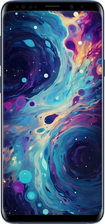 TPU чехол Арт акварель для Samsung Galaxy S9 Plus - 6329b-1365 изображение 