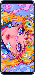 TPU чехол Сейлор Мун 4 для Samsung Galaxy S9 Plus - 6353b-1365 изображение 