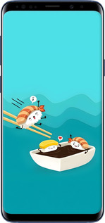 TPU чехол Суші для Samsung Galaxy S9 Plus - 6354b-1365 изображение 