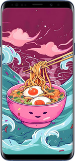 TPU чехол Рамен для Samsung Galaxy S9 Plus - 6360b-1365 изображение 