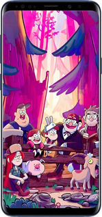 TPU чехол Гравити Фолз для Samsung Galaxy S9 Plus - 6365b-1365 изображение 
