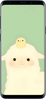 TPU чехол Барашек и ципленок для Samsung Galaxy S9 Plus - 6369b-1365 изображение 