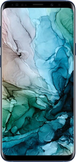 TPU чехол З абстрактним малюнком барвисті Солоні береги для Samsung Galaxy S9 Plus - 6405b-1365 изображение 