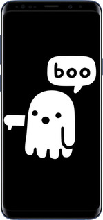 TPU чехол Привид Несхвалення для Samsung Galaxy S9 Plus - 6431b-1365 изображение 