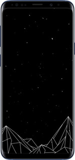 TPU чехол Чорно білі абстрактні гори для Samsung Galaxy S9 Plus - 6437b-1365 изображение 