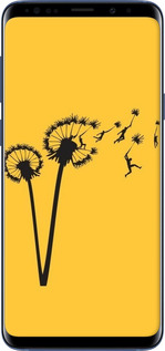 TPU чехол Мінімалізм кульбаби для Samsung Galaxy S9 Plus - 6449b-1365 изображение 